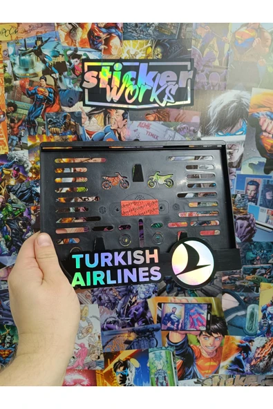 Turkish Airlines Hologram Motor Plakalık ( Türk Hava Yolları ) ürün görseli 1