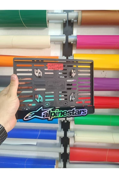 Alpinestars HOLOGRAM Motor Plakalık