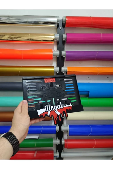 İllegal Motosiklet Plakalık ürün görseli 1