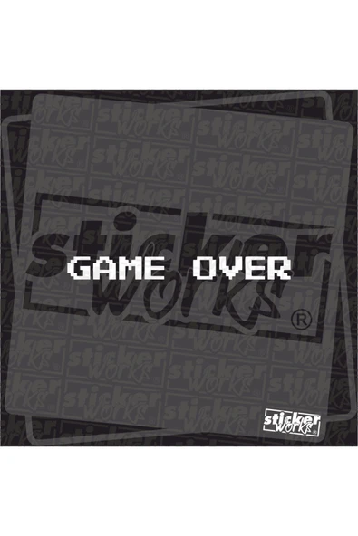 Game Over Sticker