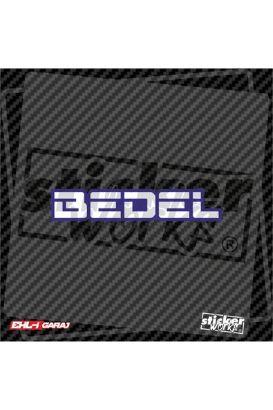 Bedel Sticker