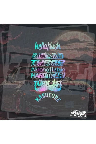 Hologram Arka Cam Paketi 47 ürün görseli 1