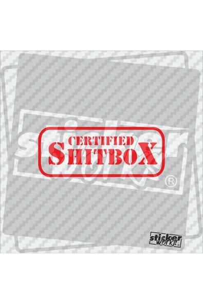 Certified Shitbox Sticker