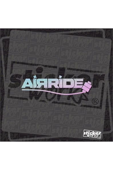 Air Ride Hologram Sticker