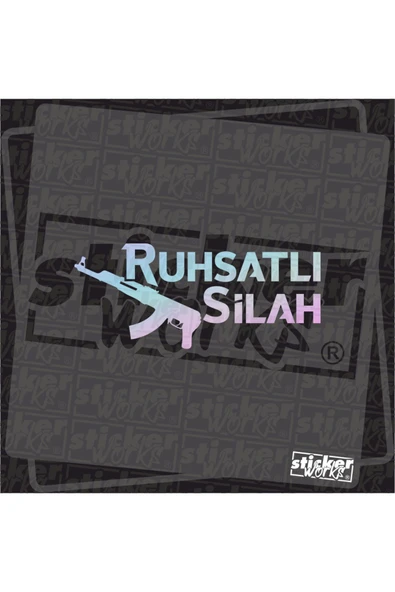 Ruhsatlı  Hologram Sticker Uyumlu