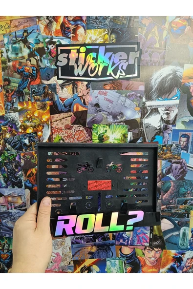 Roll ? Motor Hologram Plakalık ürün görseli 1