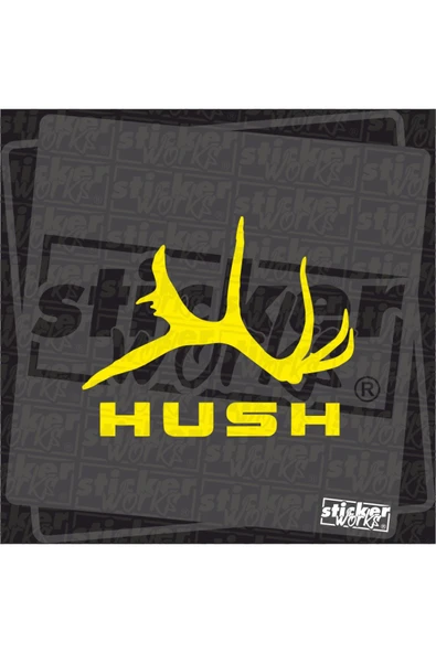 Hush Sticker