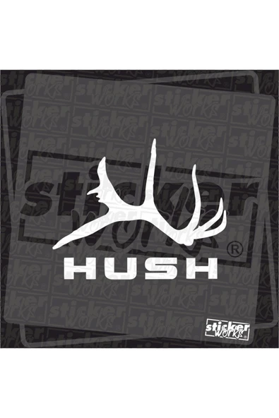 Hush Sticker