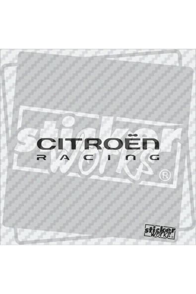 Citroen Racing Sticker