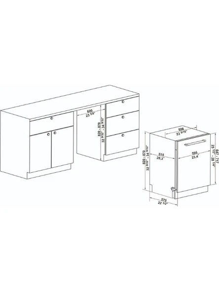 Orion Ankastre Bulaşık Makinesi - 3