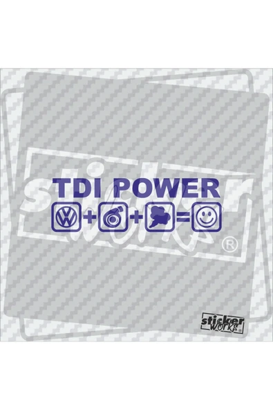 Tdi Power Sticker
