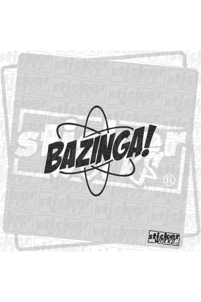 Bazinga Sticker ürün görseli 1