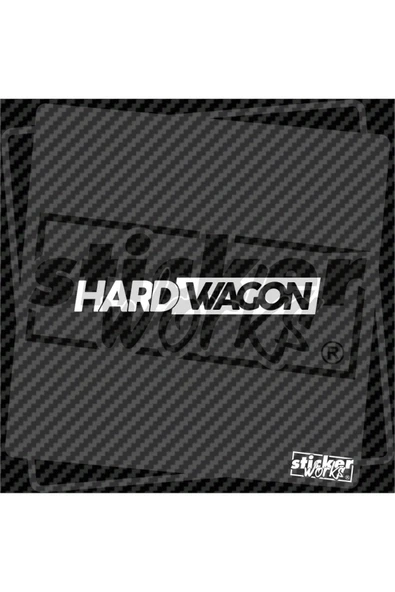 Hard Wagon Sticer