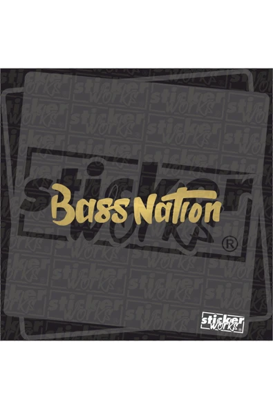 Bass Nation Sticker