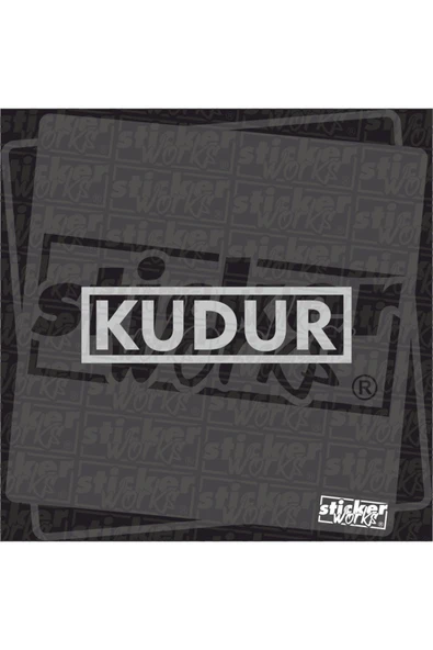 Kudur Sticker ürün görseli 1