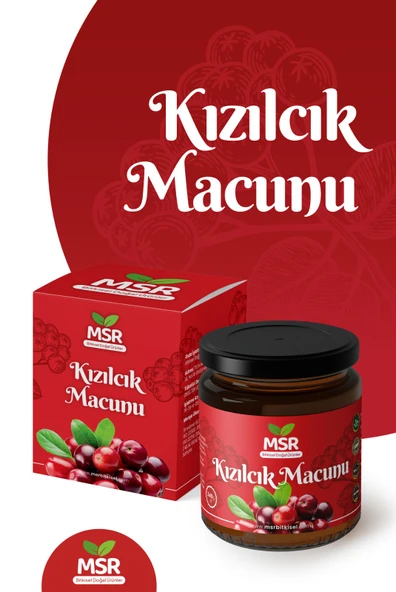 Msr Bitkisel Kızılcık Macunu 240 Gr - 4