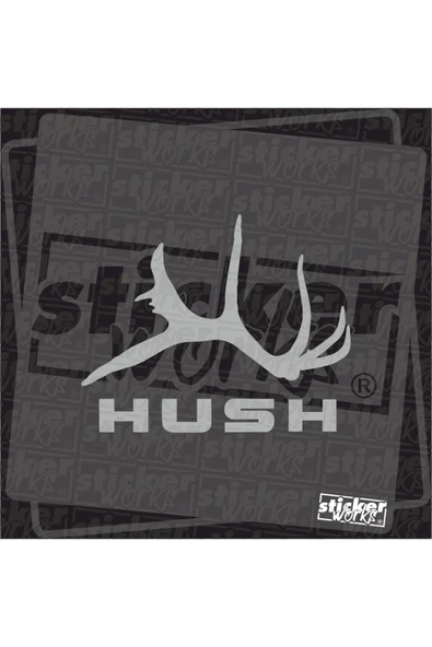Hush Sticker ürün görseli 1