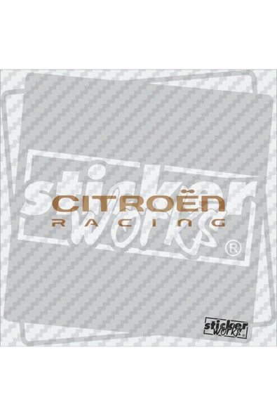 Citroen Racing Sticker ürün görseli 1