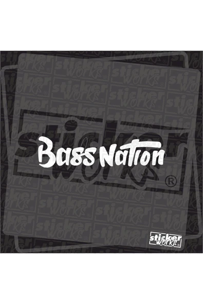 Bass Nation Sticker