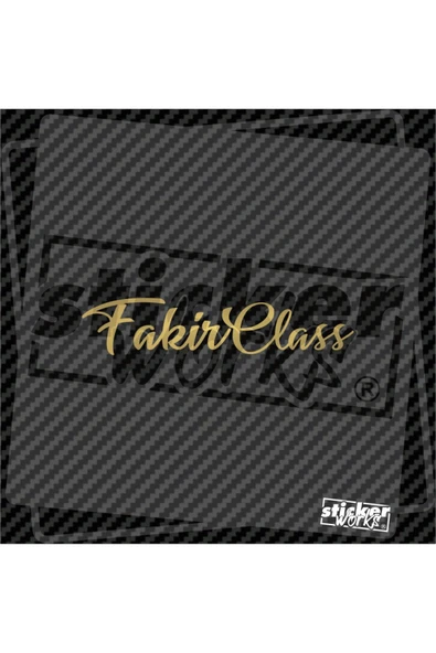 Fakir Class Sticker