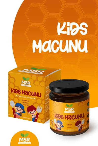 MSR BİTKİSEL DOGAL ÜRÜNLER  Kids Macunu 240g