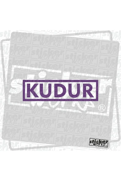 Kudur Sticker ürün görseli 1