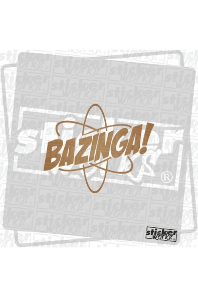 Bazinga Sticker ürün görseli 1