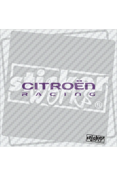 Citroen Racing Sticker ürün görseli 1