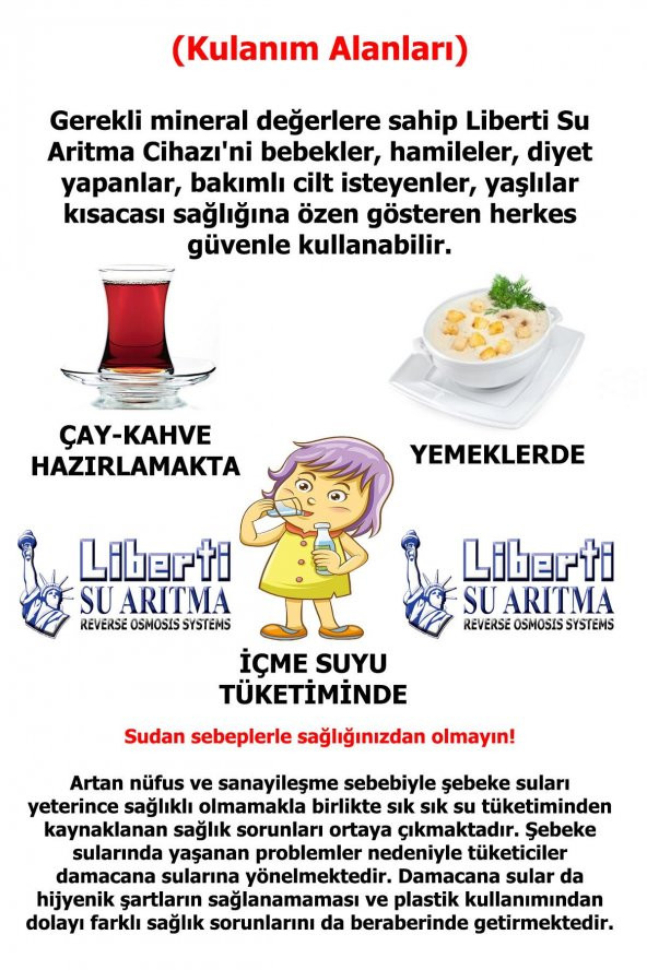 Su Arıtma Cihazı 11 Aşamalı 200GPD Ultra Mebranlı 8 LT Tanklı - Resim 5