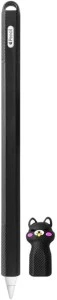 Apple Pencil Pro / 2.Nesil Uyumlu Koruyucu Silikon Kılıf Kaydırmaz Sevimli Kedi Figürlü (KALEM DEĞİLDİR!) - 2