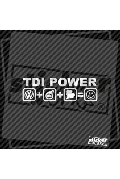 Tdi Power Sticker