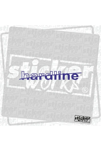 Hard Line Sticker