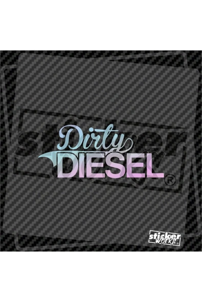 Dirty Diesel Hologram Sticker