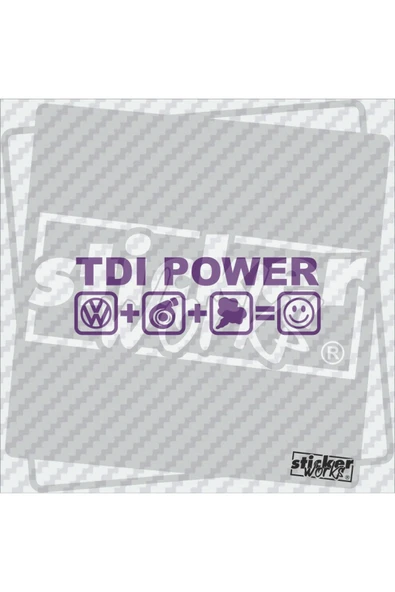 Tdi Power Sticker