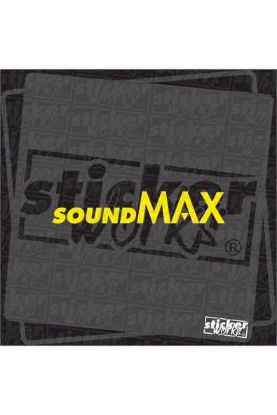 Ön Cam Sound Max Sticker