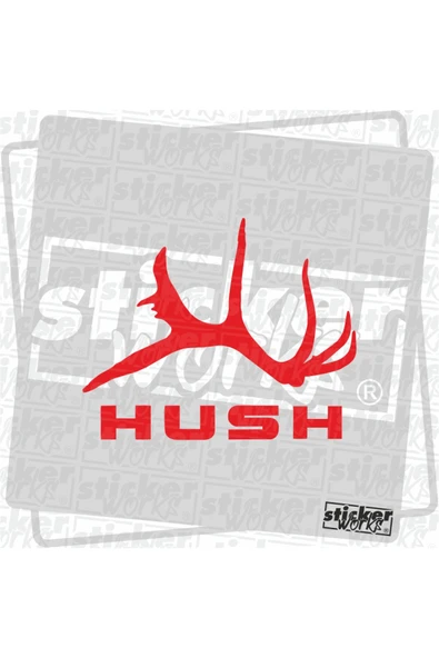 Hush Sticker