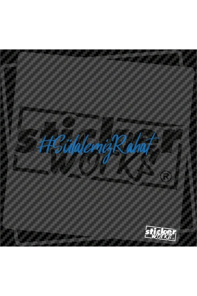 Sülalemiz Rahat Sticker ürün görseli 1