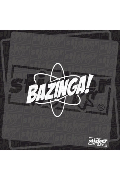Bazinga Sticker ürün görseli 1