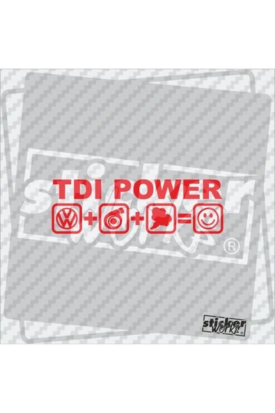 Tdi Power Sticker