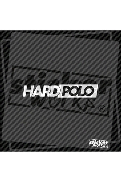 Hard Polo Sticker