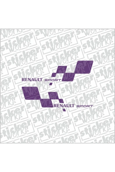Renault Sport Sticker ürün görseli 1