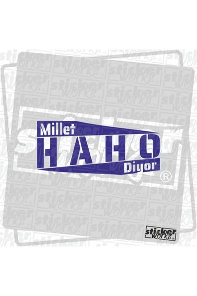 Millet Haho Diyor Sticker