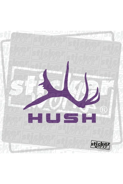 Hush Sticker ürün görseli 1