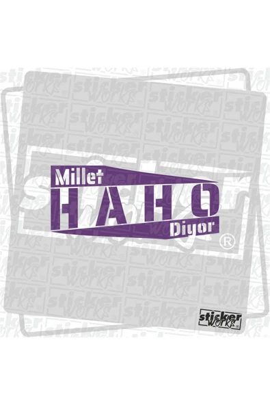 Millet Haho Diyor Sticker