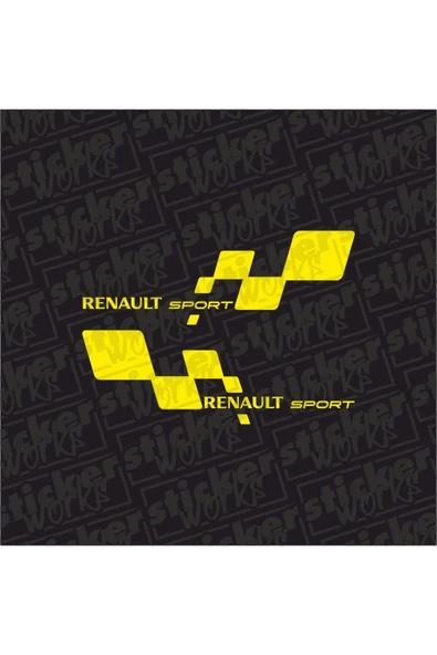 Renault Sport Sticker ürün görseli 1
