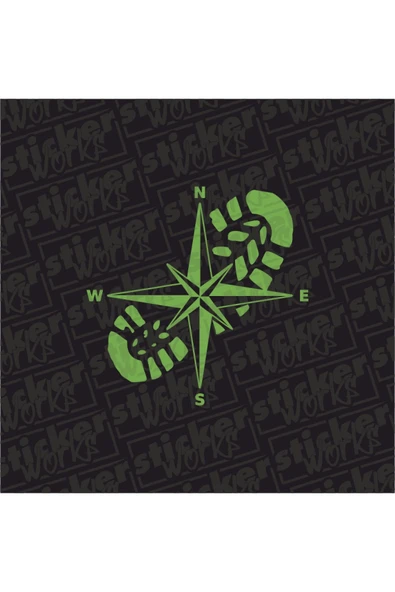 Pusula Sticker ürün görseli 1