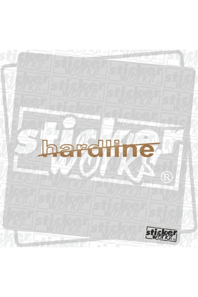 Hard Line Sticker