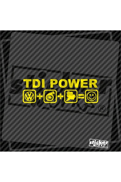 Tdi Power Sticker