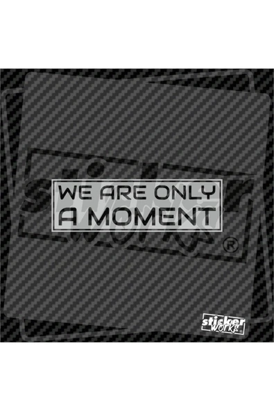We Ara Only Moment Sticker ürün görseli 1