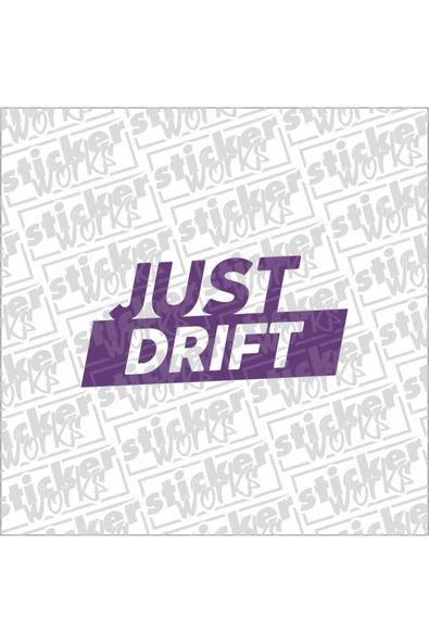 Just Drift Sticker